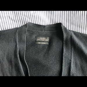 All saints navy cardigan size XL